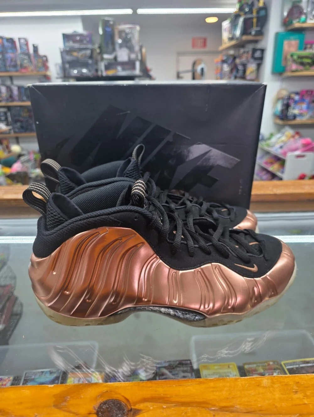 Nike Air Foamposite One Metallic Copper 2024 Sneakers FZ9902-001 Men's Size 10.5